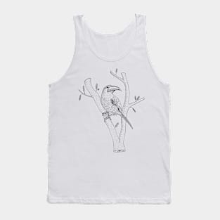 Taucunet Bird Illustration Tank Top